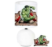 PRESENT Lampe de chevet AVENGERS HULK création artisanale