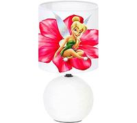PRESENT Lampe de chevet Fée Clochette. Personnalisé avec le prénom de l'enfant.