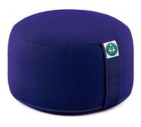 Present Mind Coussin de Méditation Rond - Coussin Yoga Haut - Coussin Méditation 100% Naturel - Zafu - Fabriqué dans l’UE - Housse Lavable - Couleur : Comblum - Hauteur : 20 cm
