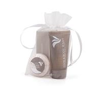 PRESENT-MORE - Kit Accueil 15 Invités Beauty Thermal - Parfum Orange et Cannelle - Contenu: Shampooing Douche, Savon et Bonnet de Douche - Made in Italy - Pour Hôtels et B&B