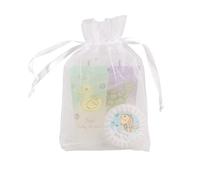 PRESENT-MORE - Set de courtoisie 35 invités pour bébés - Parfum Bubble - Contient : shampooing, gel douche, crème corporelle et savon - Fabriqué en Italie - Pour hôtel et B & B