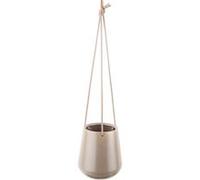 Present Time - Cache-pot design suspendu médium Skittlie - H. 66 cm - Gris chaud - Skittle G