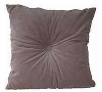 Present Time - Coussin design carré en velours Luxurious - Gris - Luxurious Gris G