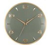 Horloge murale Sienna Glow D40cm - Present Time - Vert -