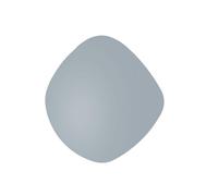 Present Time - Miroir Organic Round - Gris foncé