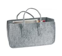 Present Time Pt, PT1464GY Range Magazine Mellow Feutrine Gris 52 x 27,5 x 26 cm