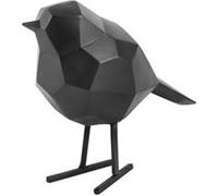 Present Time – Statuette oiseau décorative Origami Small – Résine – Noir mat