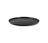 Pt' - Plateau rond en métal Tray 39.5 cm noir