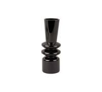 Present Time - Vase Déco Sparkle Straight - Noir - Ø7,5cm