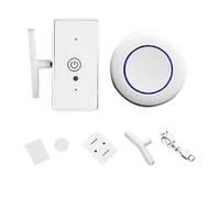 Présentateur de boutons sans fil - Présentateur de lumière automatique sans fil, bouton paresseux | Interrupteur de lumière de télécommande sans fil, Smart Light Switches Bouton Présentateur pour