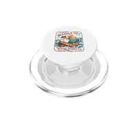 Présentation Canard Sirène Plage Solitude Vacances PopSockets PopGrip pour MagSafe