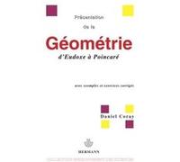 Présentation de la géométrie d'Eudoxe à Poincaré Daniel Coray (Auteur)