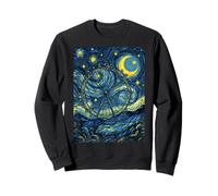 Présentation de l'histoire de l'art de la Nuit étoilée du London Eye Sweatshirt