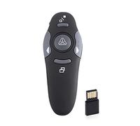 Présentation Powerpoint USB 2,4 GHz Présentateur de Clicker de Pointeur de Stylo à bascule PPT avec Télécommande à Lumière Rouge pour l'École, le Bureau, l'ordinateur portable (batterie non incluse)