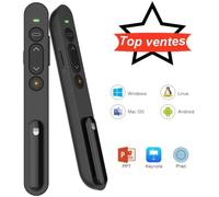 Présentation Sans fil, Doosl® 2.4GHz Télécommande de Présentation Powerpoint dispositif de présentation sans-fil Pointeur Laser