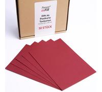 PresentFill® - Lot de 50 cartes postales vierges en papier - 210 g/m² - Format A6 - 105 x 148 mm - Pour personnaliser, écrire ou imprimer comme carton de bricolage