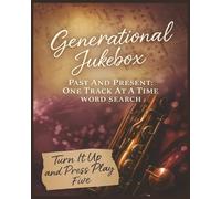 Presenting Huge Word Search Books for Adults Generational Jukebox Edition: Turn It Up And Press Play Five: Full Page Word Puzzle Large Print Word Find For Easy Reading