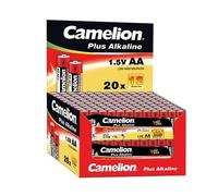 PRÉSENTOIR (20x12pcs) AVEC PILES ALCALINES AA/LR6 1.5V-2600mAh