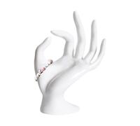 Présentoir à bijoux à main - Support de support de bague créatif - Hands Formulaire De Bijoux | Ok Model Model Prop | Présentoirs De Comptoir De Boutique De Bijoux, Dec