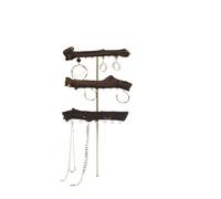 Présentoir à bijoux Boucle d'oreille de présentoir bijoux faits à la main en bois