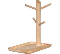 Présentoir à bijoux en bois de hêtre