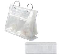 Présentoir à bijoux polyvalent transparent pour femmes, boucles d'oreilles, colliers, organiseurs transparents, sac de rangement pour bijoux