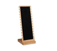 Présentoir à bijoux, présentoir colliers, chevalet en bois for plusieurs, vitrine for(Black Velvet)