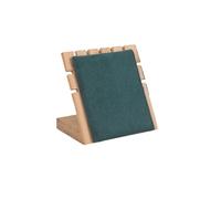 Présentoir à bijoux, présentoir colliers, chevalet en bois for plusieurs, vitrine for(Green)