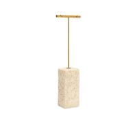 présentoir à bijoux Présentoir de boucles d'oreilles, barre en T en métal et Base en plâtre for usage domestique et en magasin