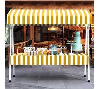 Présentoir à bonbons pour fêtes, marchés en plein air et stands de nourriture de rue - Construction en acier durable, idéal pour les vendeurs de desserts