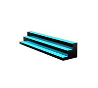 Présentoir à Bouteilles Lumineux Etagère à Vins 3 Niveaux 152,2 cm Bar