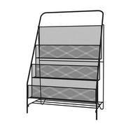 Présentoir à brochures, porte-revues au sol, support d'informations facile à déplacer pour salons, expositions et magasins de vente au détail