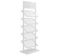 Présentoir à carreaux à 5 niveaux - Support durable en marbre et porcelaine pour sol et mur, idéal pour la vente au détail, la décoration d'intérieur et d'exposition, design polyvalent pour une