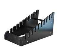 Présentoir à Carreaux de Sol à 10 Niveaux - Porte-échantillons Robuste en MDF pour Salons d'artisanat, Solution de Rangement Vertical pour Carreaux, Assiettes et Objets artisanaux - Concepti