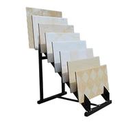 Présentoir À Carreaux En Céramique Avec 8 Emplacements For Cartes,sur Pied, Étagère À Échantillons De Dalles De Marbre, For Présentation De Carreaux En Vrac