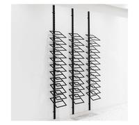 Présentoir À Carreaux En Métal Grand Format, Présentoir À 11 Couches For Assiettes D'échantillons En Porcelaine, Support De Rangement For Carreaux De Sol Peu Encombrant, Présentoir À Carreaux Réglable