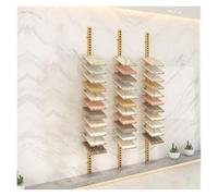 Présentoir À Carreaux En Métal Grand Format, Présentoir À 11 Couches For Assiettes D'échantillons En Porcelaine, Support De Rangement For Carreaux De Sol Peu Encombrant, Présentoir À Carreaux Réglable