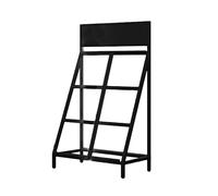 Présentoir À Carreaux, Petit Présentoir À 3 Niveaux for Échantillons De Carreaux, Organiseur Peu Encombrant, Capacité De 660 LB, for Marbre, Verre Et Quartz(150x45x160cm)