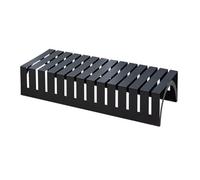 Présentoir à carreaux, support de rangement for échantillons de sol 13 pièces, adapté à la présentation d'échantillons de carrelage et de parquet(100x38x20cm)