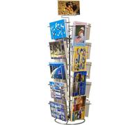 Présentoir à cartes avec 18 compartiments 130x180 mm format horizontal et vertical