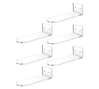 Présentoir à Chaussures Transparent en Acrylique, Lot de Set | Montage Complet Inclus, Bords Arrondis Polis, Aspect Net, pour Vitrines, Supermarchés et Showroom