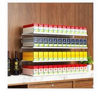 Présentoir à cigarettes à plusieurs niveaux pour la vente au détail et la vente de snacks, idéal pour les magasins de détail. Vitrine à cigarettes, étagères transparentes pour cigarettes, pr