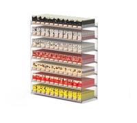 Présentoir à cigarettes en acrylique - Étagères auto-poussoir, support mural pour comptoir de vente au détail