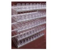 Présentoir à Cigarettes en Acrylique, Support Mural avec Poussoir Automatique, idéal pour Les commerces de proximité et Les magasins (38,5 x 29 x 64,2 cm) - Optimisez la visibilité et Les ve