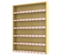 Présentoir à cigarettes mural avec étagère flottante pour magasin de commodité et magasin de fumée