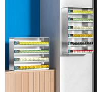 Présentoir à cigarettes mural et support pour magasins de détail et comptoirs - Design durable et peu encombrant