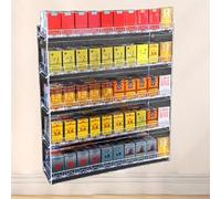 Présentoir à cigarettes mural transparent en acrylique pour magasin, bar, théâtre, bonbons, vitrine