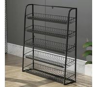 Présentoir à collations à 5 niveaux, nizer en métal pour les marchés et les magasins de détail, étagère de comptoir pour chewing-gum et chocolat, solution de rangement polyvalente pour collations