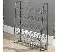 Présentoir à collations à 5 niveaux, nizer en métal pour les marchés, étagère de rangement de comptoir pour chewing-gum, chocolat, fruits secs - Présentoir de collations