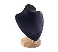 Présentoir à Colliers, Présentoir à Bijoux Buste, Support élégant et Stable pour Colliers, Idéal pour La Vente Au Détail en Magasin Ou sur Comptoir, Petit